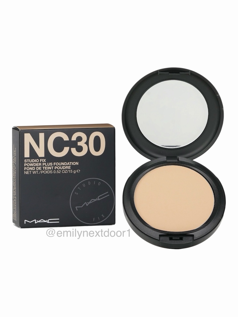 MAC Cosmetics Studio Fix Powder Plus Foundation -NC30- [ORIGINAL FORMULA] NEW